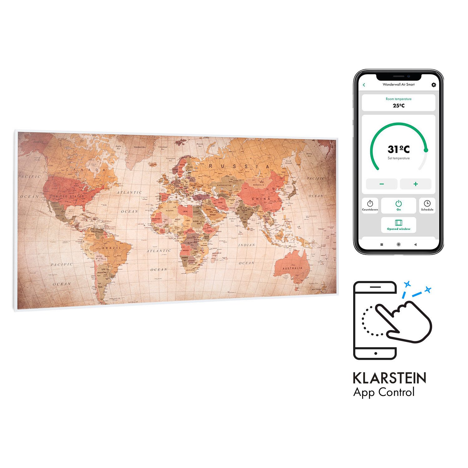 Klarstein Heizkörper Wonderwall Air Art Smart, günstig online kaufen