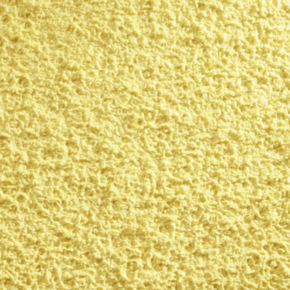 FLOXXAN Baumwollputz Colorado 112 (Baumwolle - Zitronengelb) Putz Tapete Flüssigtapete Zitronengeld, 1kg - hergestellt in Deutschland