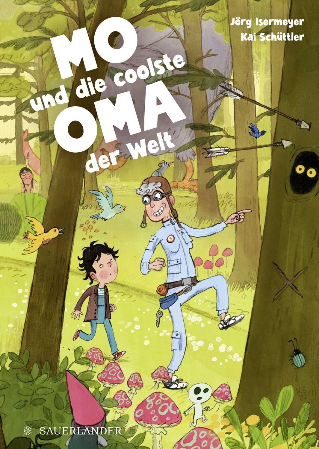 Mo und die coolste Oma der Welt / Jörg Isermeyer, Witziges Vorlesebuch für Kinder ab 5 Jahren. Coole Abenteuergeschichten für Oma und Enkelkind