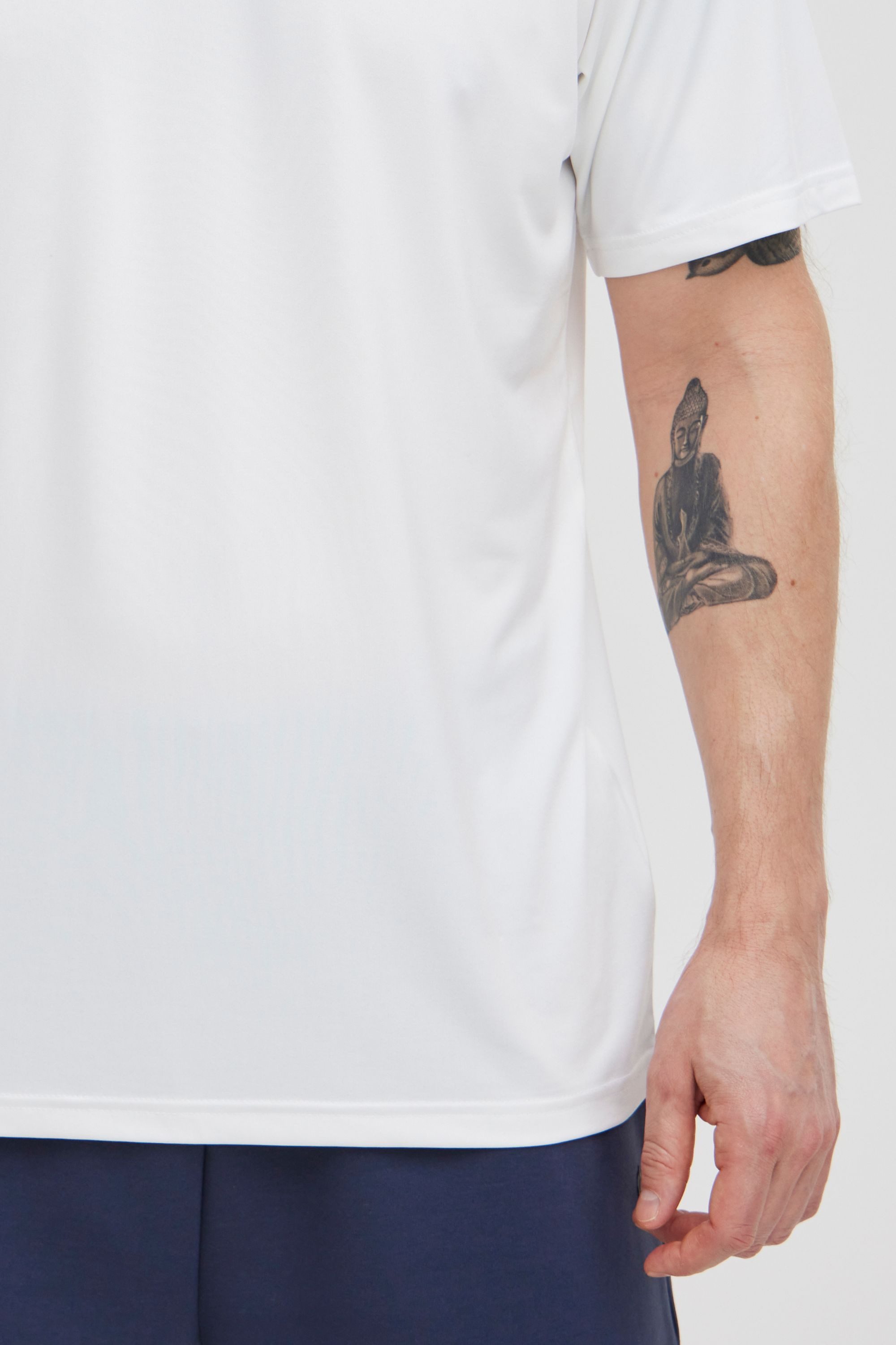 North Bend T-Shirt NBTergo Sportliches T-Shirt mit reflektierendem Logoprint