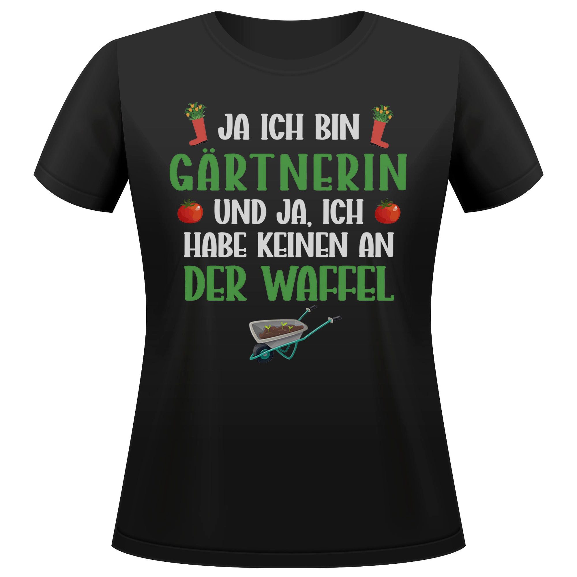 T-Shirt Gärtnerin Geschenk Frauen Spruch Beruf Ausbildung Studium Abschluss