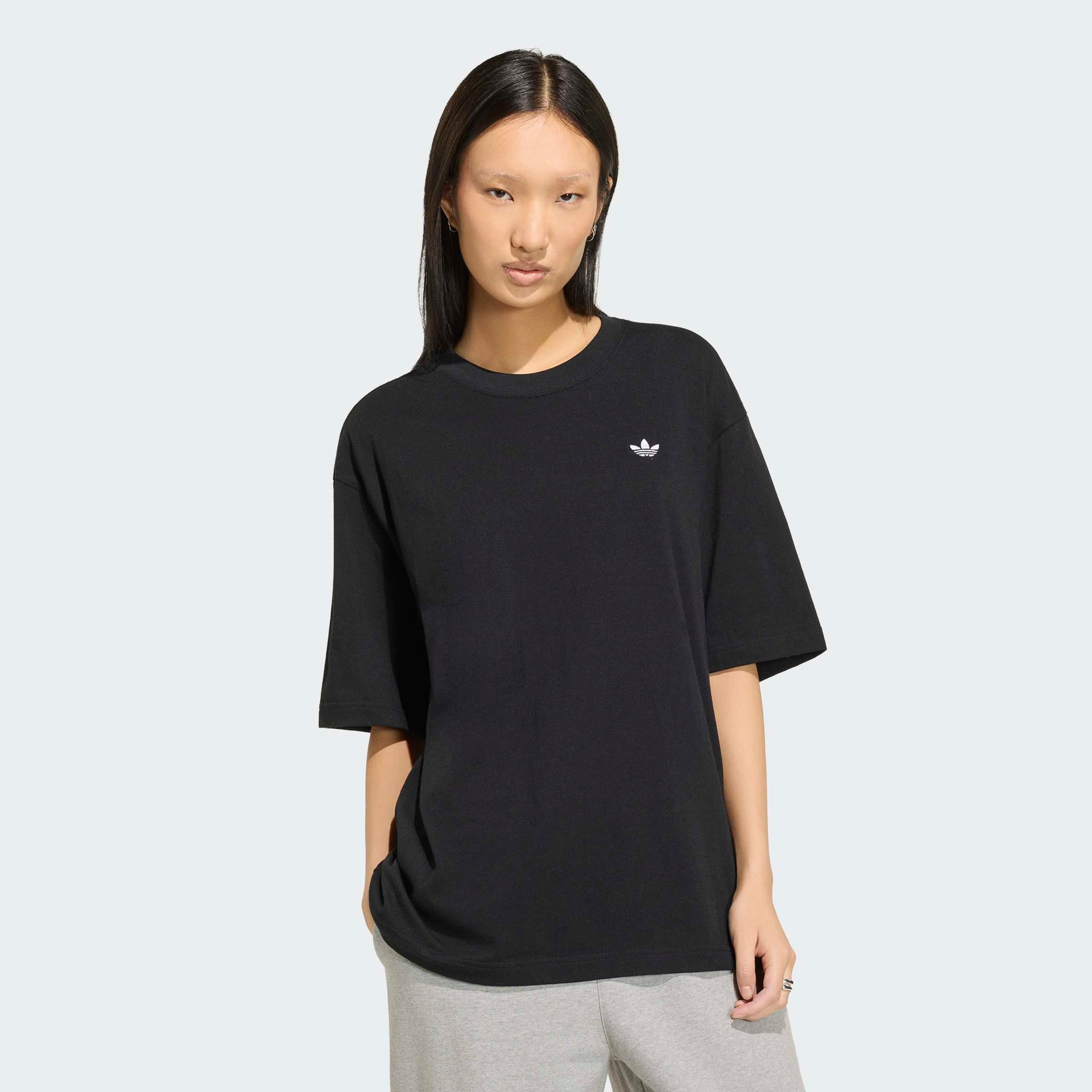 adidas Originals T-Shirt ESS TEE OS für Erwachsene, mit Kurzarm, ohne Verschluss