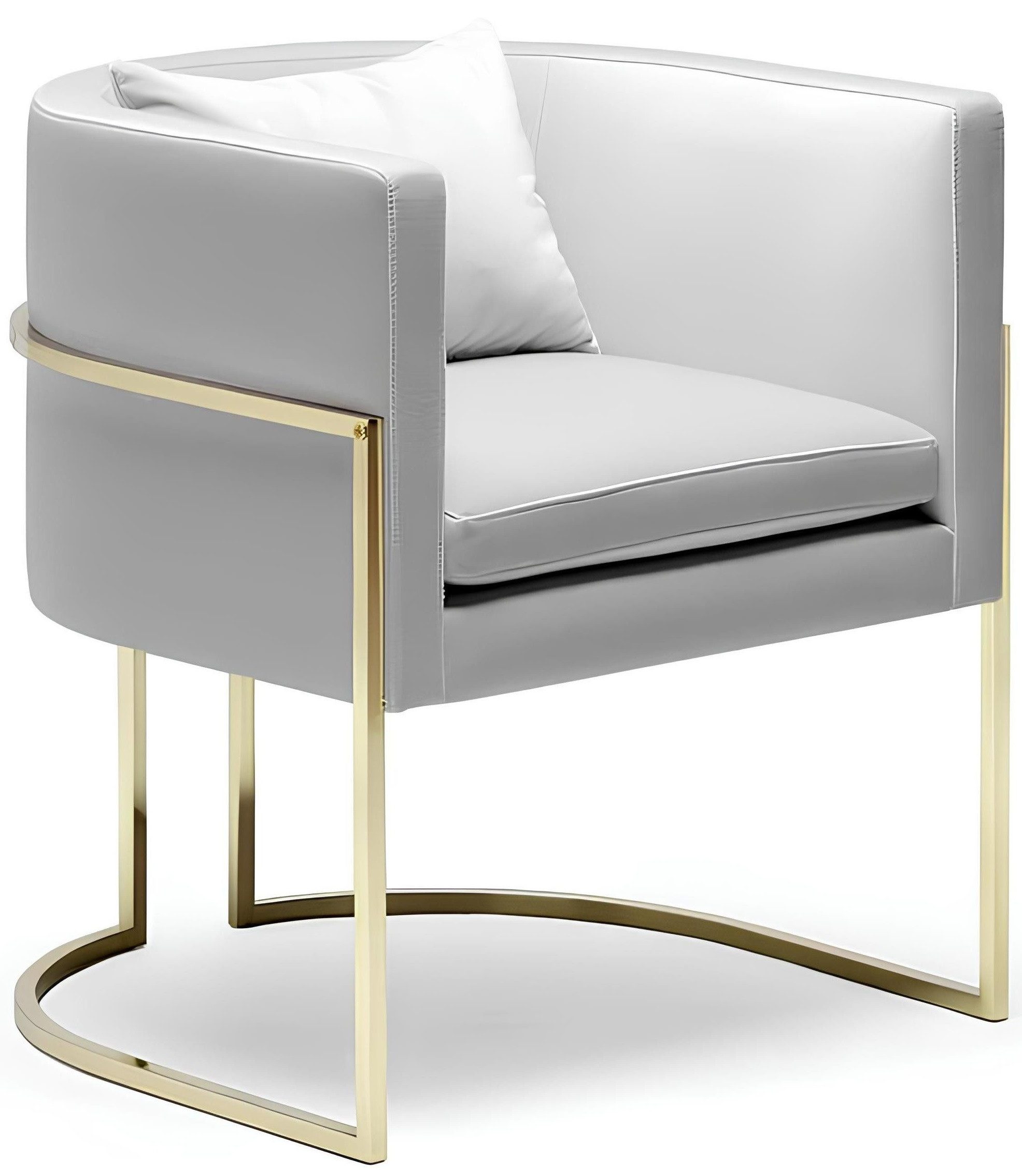 Xlmoebel Loungesessel Moderne Metall-Lounge-Sessel im zeitlosen Design (2-St., 2x Sessel), Hergestellt in Europa