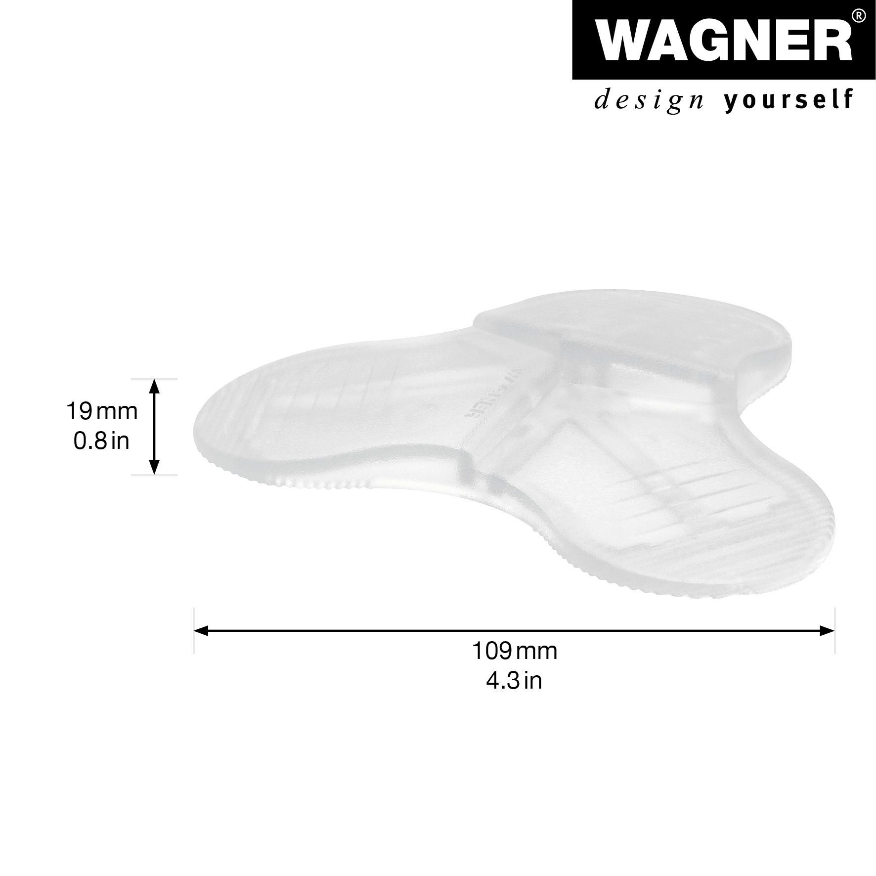 Wagner System Türkeil 3-Stop Kunststoff Transparent günstig online kaufen