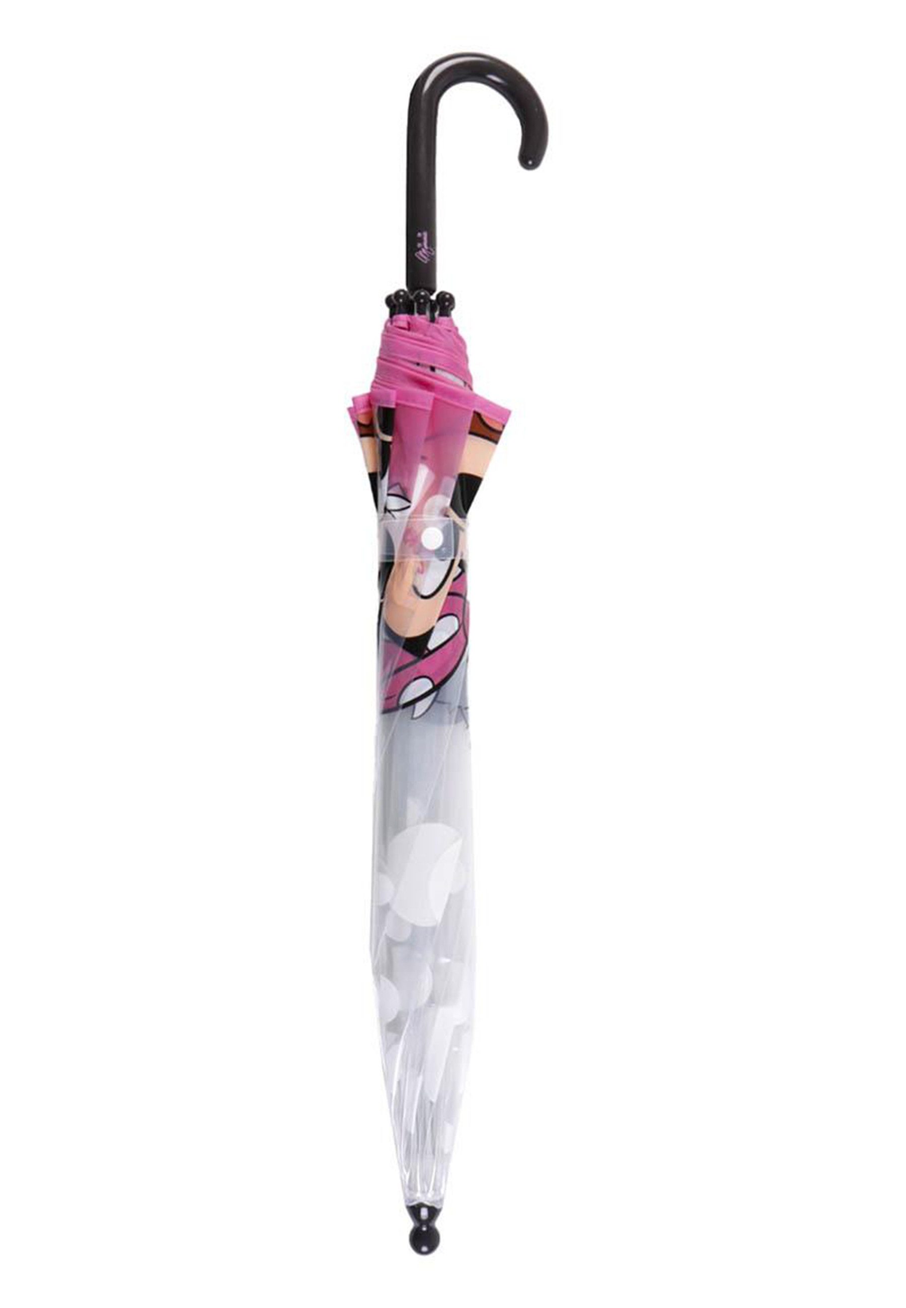 Disney Minnie Mouse Stockregenschirm Kinder Mädchen Stock-Schirm Kuppelschirm, Mini Maus