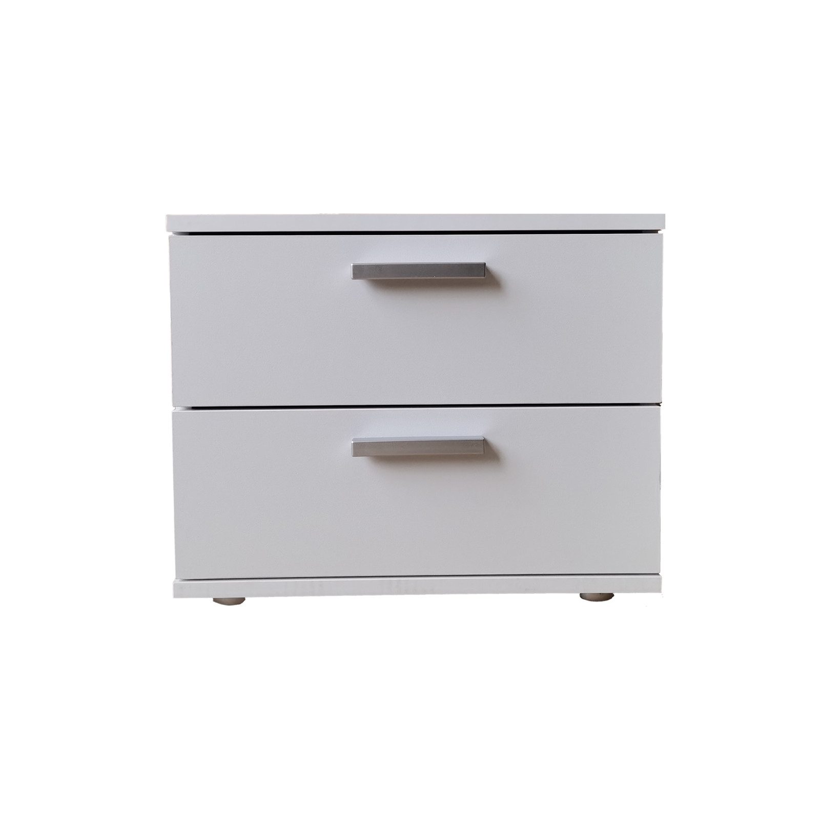 Nachtkommode Nachtschrank Nina mit zwei Schubladen