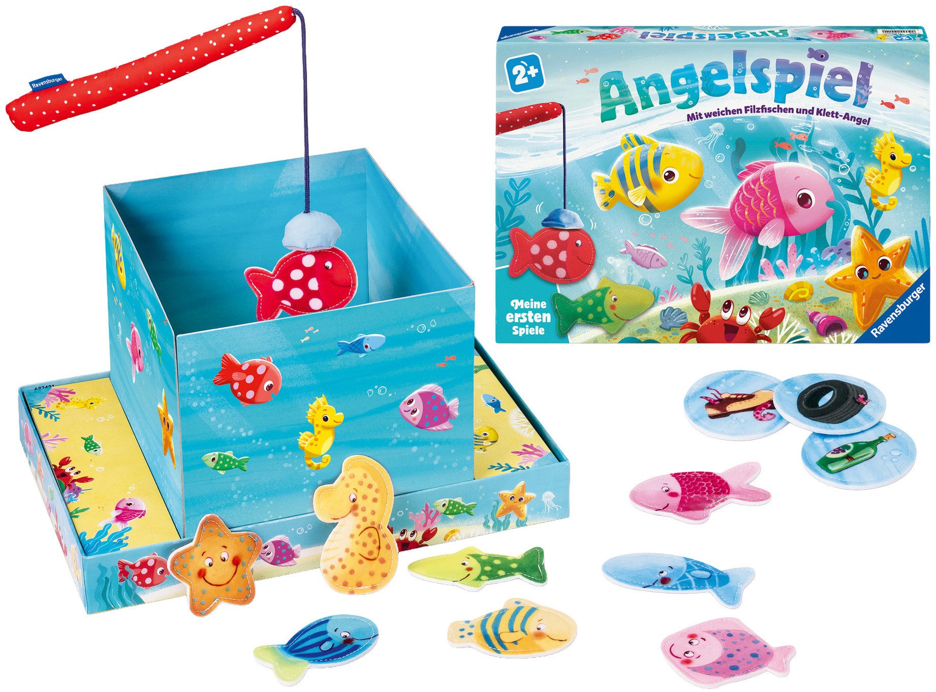 Ravensburger Spiel Angelspiel, Kinderspiel, Made in Europe