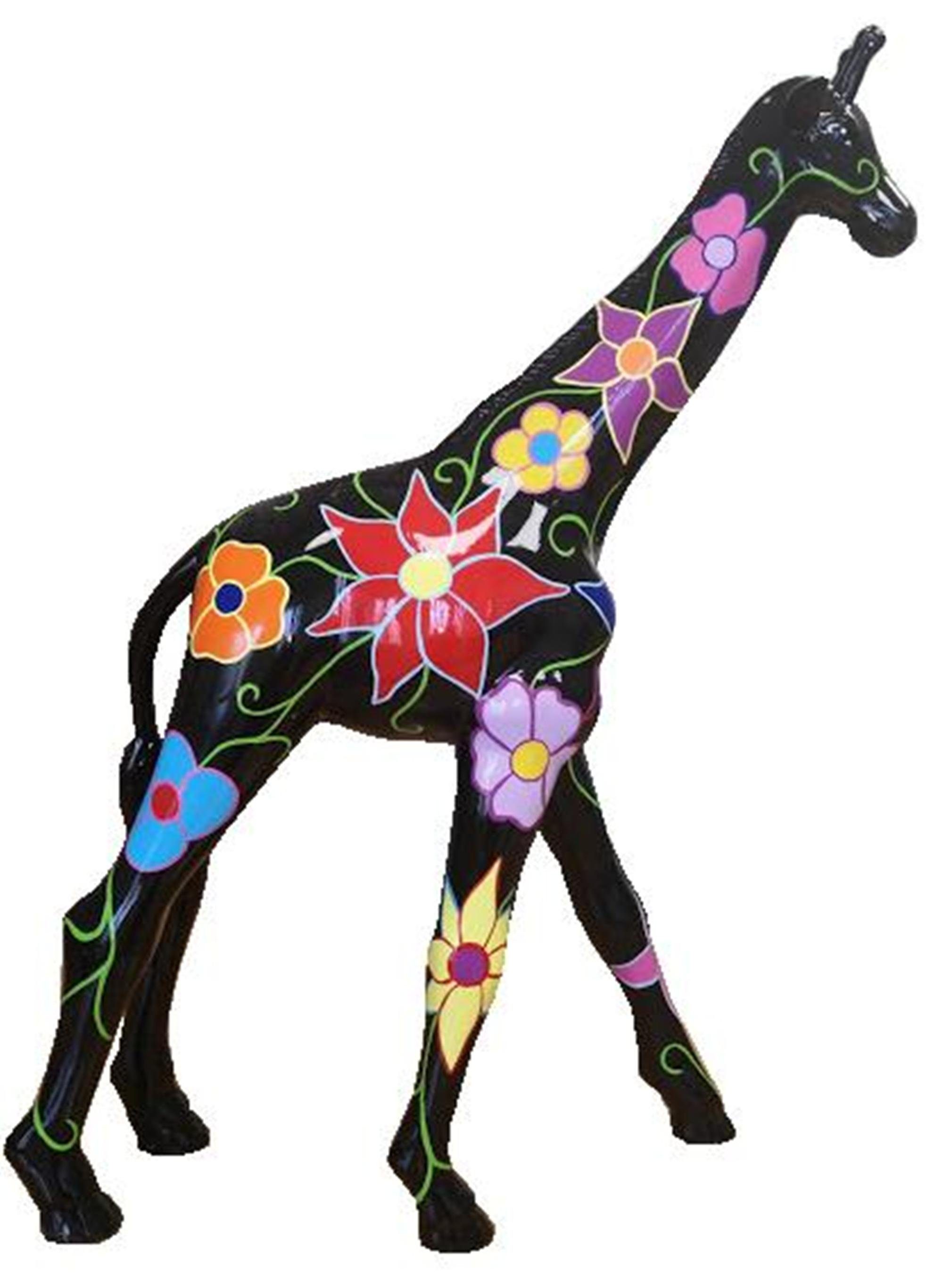 grenzenlos JVmoebel Gartenfigur, Abstrakte Designer Giraffe Skulptur Statue Figuren Garten neu Moderne