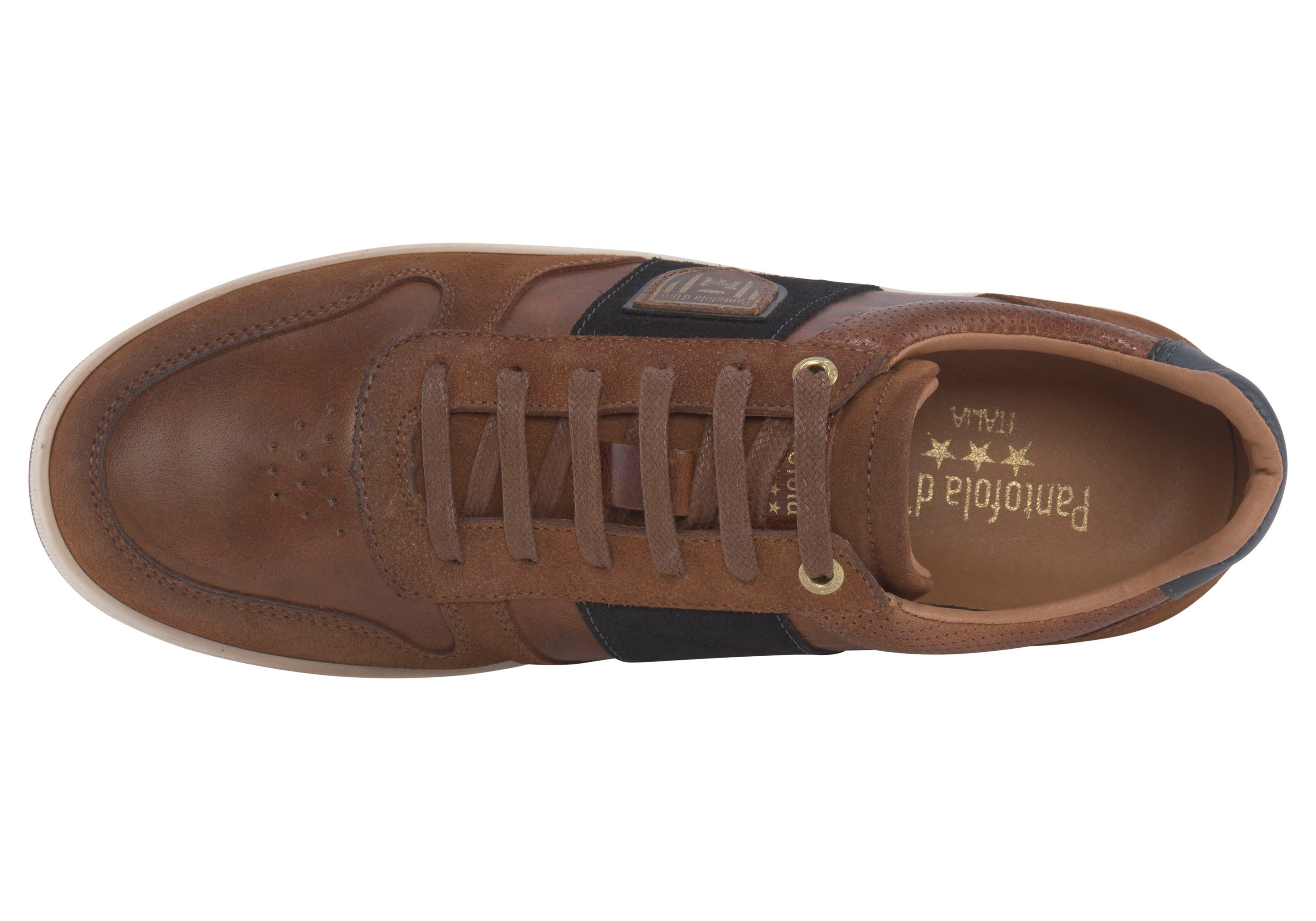 Sneaker im Casual braun Business d´Oro Look Pantofola PALERMO UOMO LOW