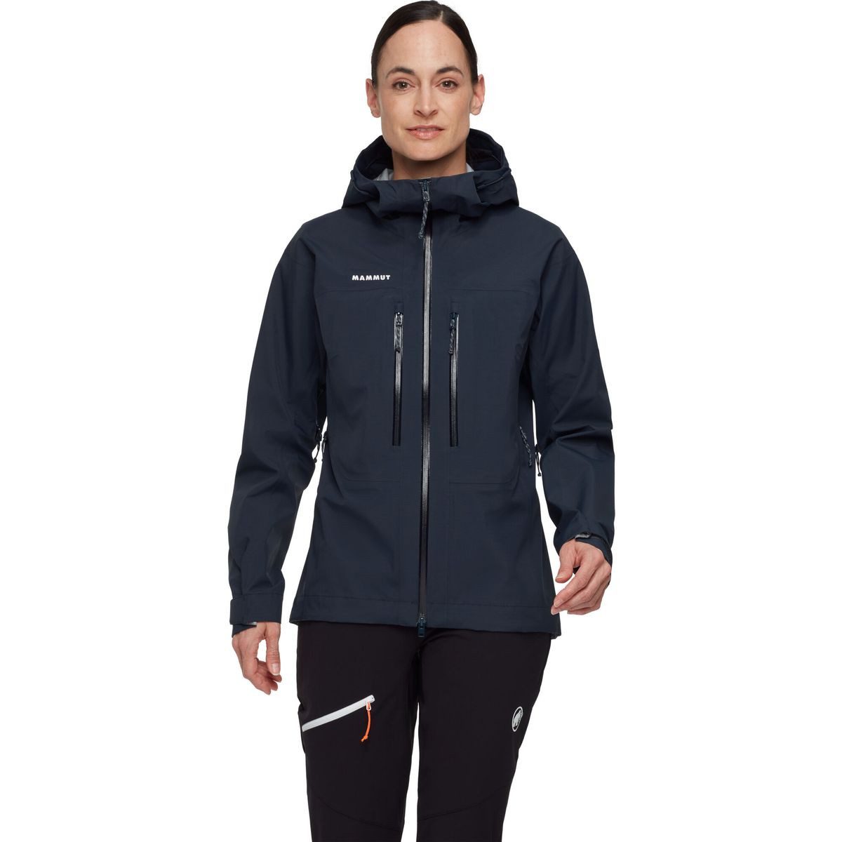 Mammut Outdoorjacke Taiss Hardshell Hooded Jacket Women Robuste, wasserdichte und atmungsaktive Hardshelljacke für