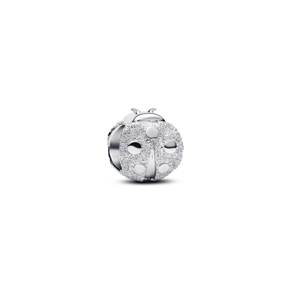 Pandora Charm-Einhänger Pandora Moments Strukturierter Marienkäfer Mini Charm 794527C00 (1-tlg)