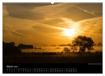 CALVENDO Wandkalender Dutch Landscapes: Alblasserwaard 2023 (Premium-Calendar 2023 DIN A2 Landscape)