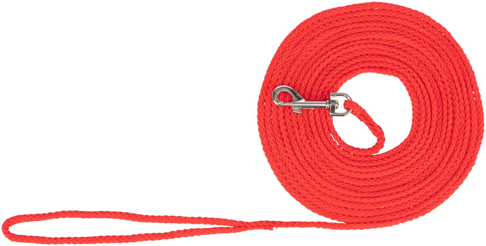 TRIXIE Schleppleine Schleppleine, rund - rot - 15 m/ø 5 mm, Tau
