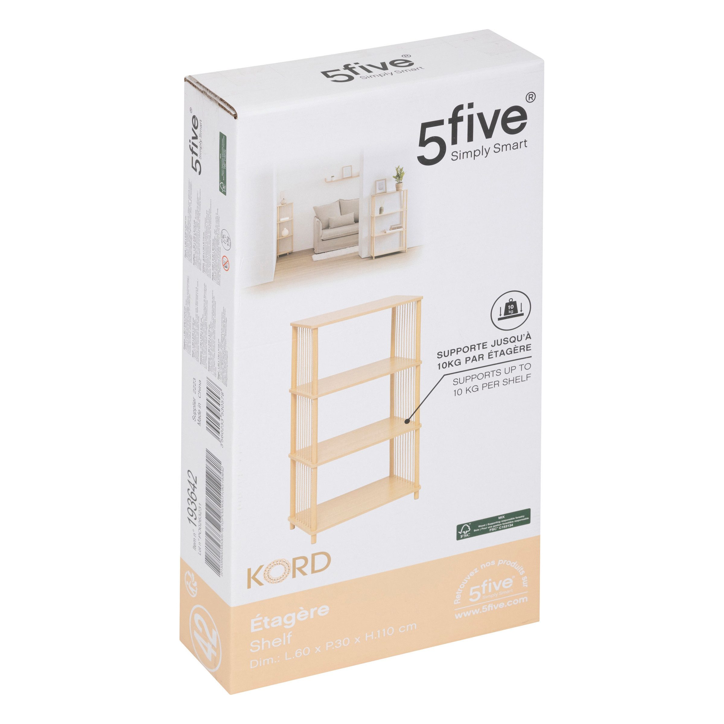 5five Simply Smart Bücherregal günstig online kaufen