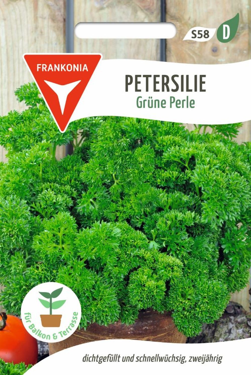 FRANKONIA Kräutersamen Petersilie, Grüne Perle - Gewürz Petersilien-Samen Saatgut Samen, Petroseinum crispum
