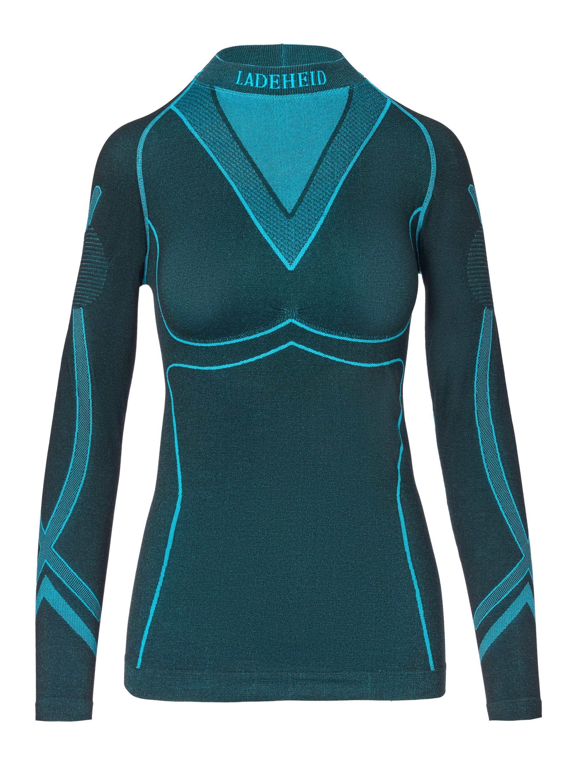 Funktionsunterhemd Damen Funktionsunterwäsche langarm Shirt Thermoaktiv LAGI004