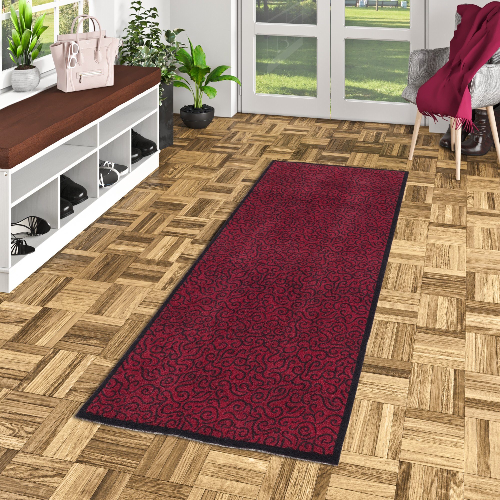 Pergamon Küchenläufer Läufer Küchenläufer Teppich Superclean, Rechteckig, Höhe: 5 mm