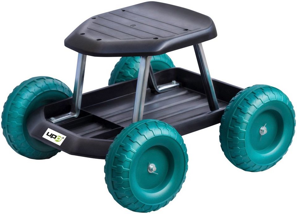 UPP Rollwagen GartenRollsitz, H 33 cm, Angenehme