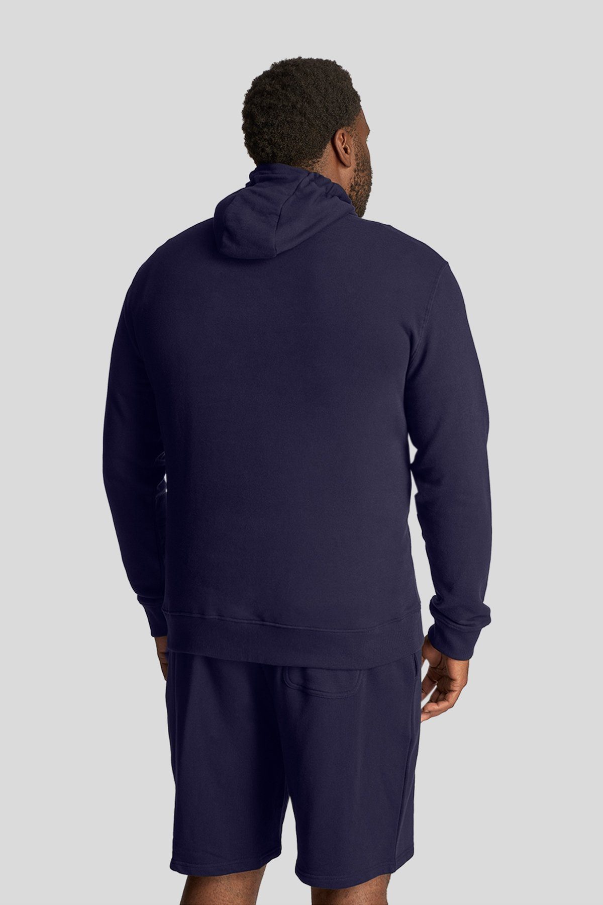 Lyle 100% & Hoodie Blau Scott Baumwolle Aus