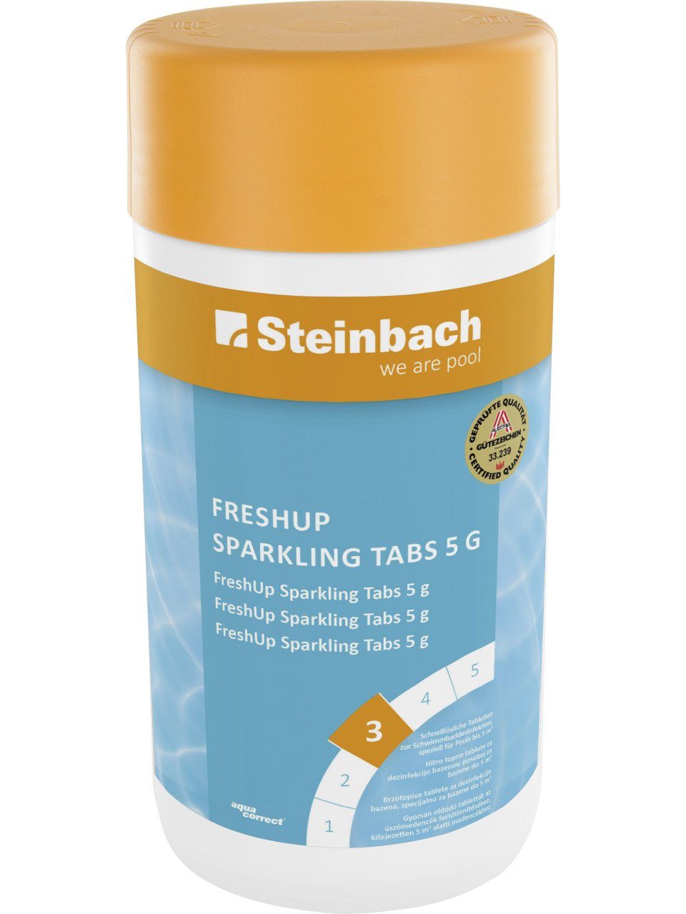 Poolpflege Steinbach Poolpflege Fresh Up Tabs 1 kg, 200x 5g