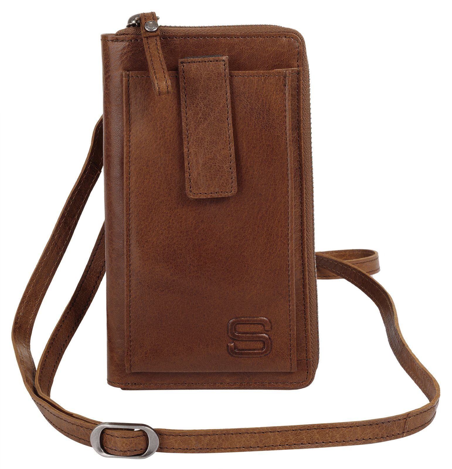 Spikes & Sparrow Geldbörse, echt Leder