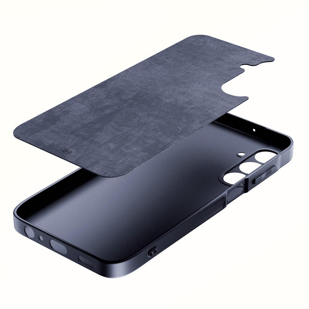 3MK Smartphone-Hülle Handyhülle Schutzcover Backcover, matt, stoßabsorbierend, kratzfest, kabelloses Laden