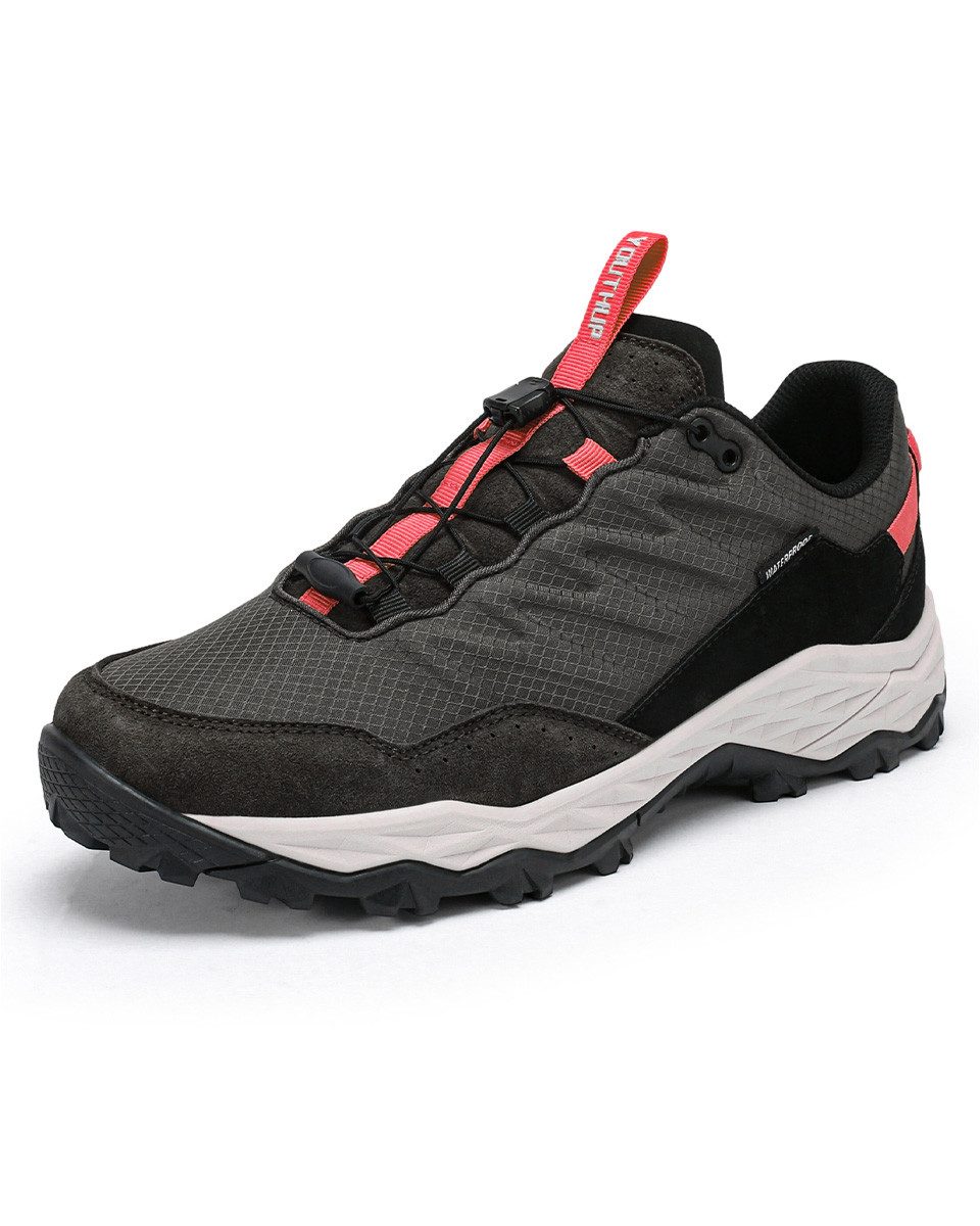 YOUTHUP Wanderschuh Herren Wanderschuh LOW, wasserdichte Outdoorschuh, Schnellverschuluss