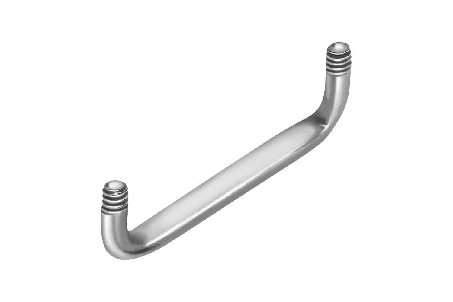 PIERCINGLINE Piercing-Implantat Titan Surface Barbell FLACH (90 Grad) ohne Kugeln (Surface Barbells, 1-tlg)
