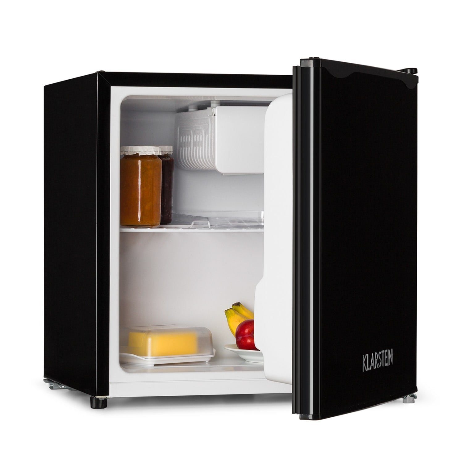 Klarstein Table Top Kühlschrank CO2-KS50-A-Black 10010814, 45 cm hoch, 47 cm breit