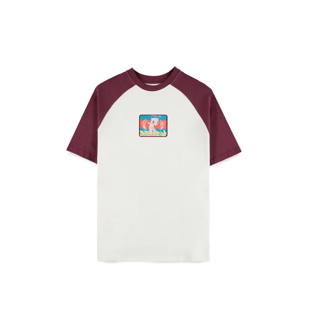 POKÉMON T-Shirt Mew Short Sleeved Raglan T-Shirt