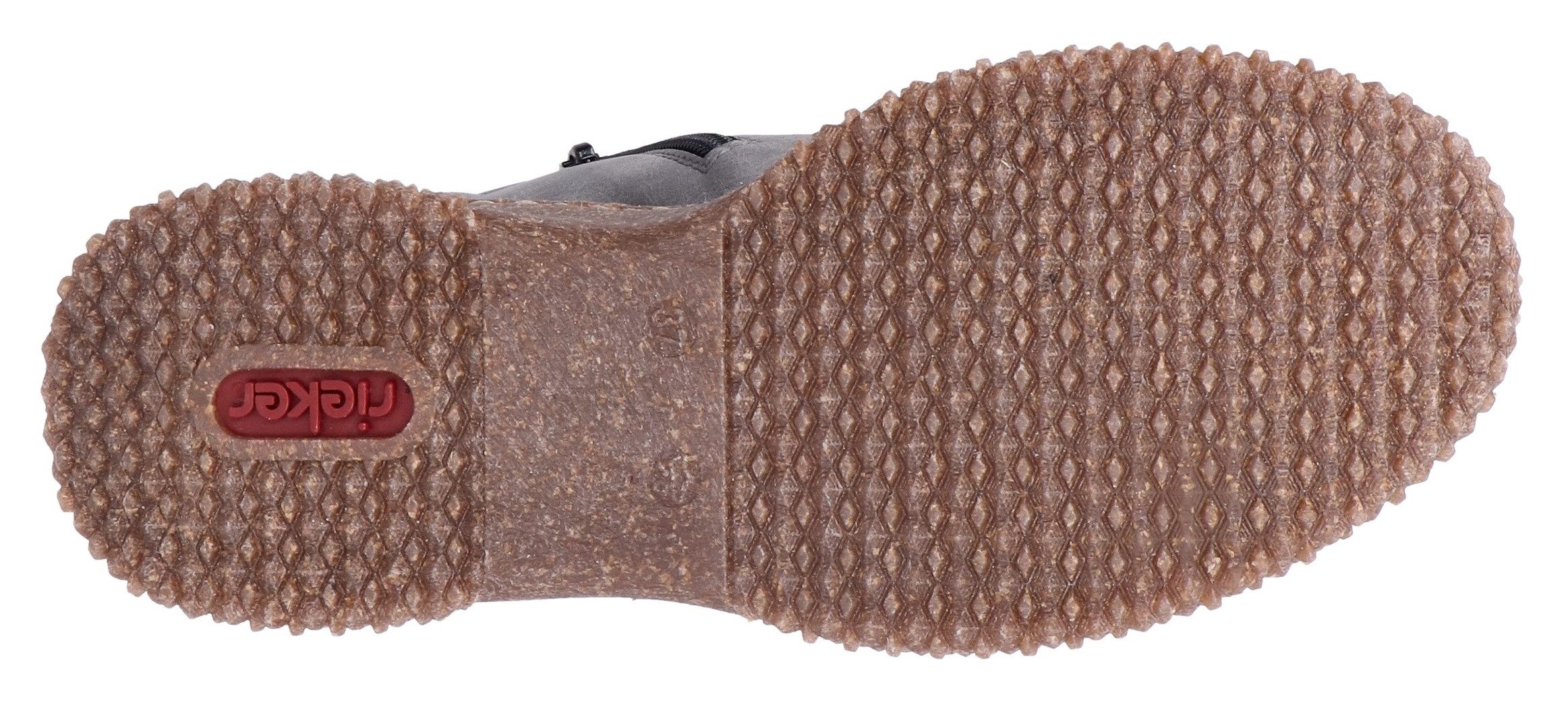 Rieker Winterboots Schnürboots, Stiefelette, Profilsohle, mit Anziehlasche