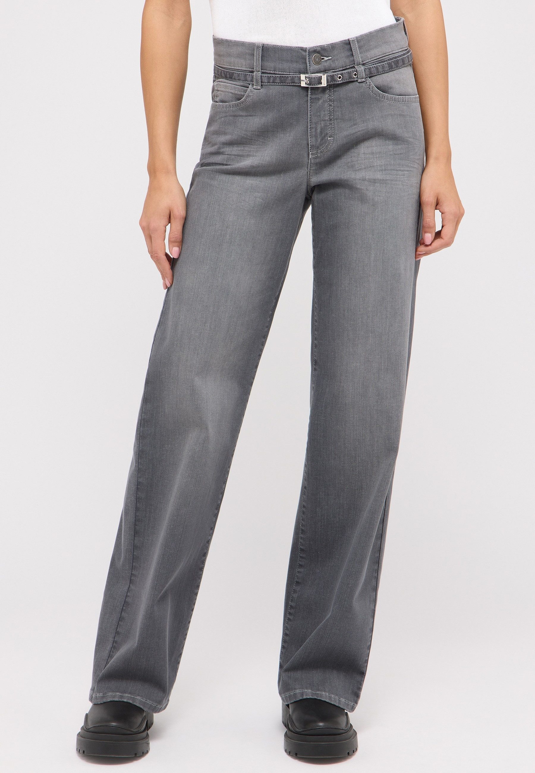 ANGELS Relax-fit-Jeans LIZ BELT mit Gürtel günstig online kaufen