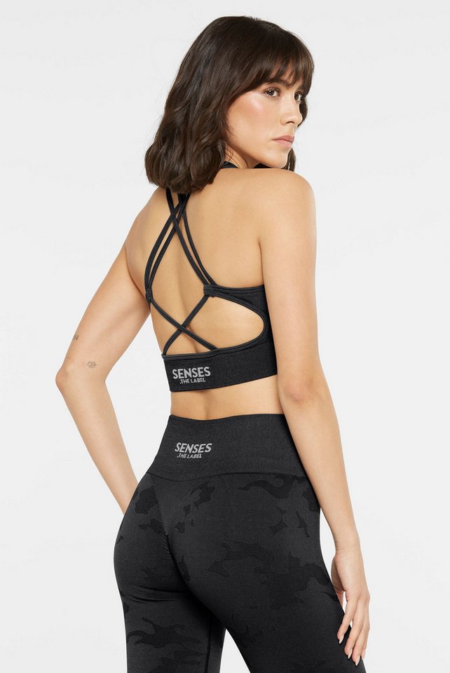 SENSES.THE LABEL Crop-Top mit herausnehmbaren Cups