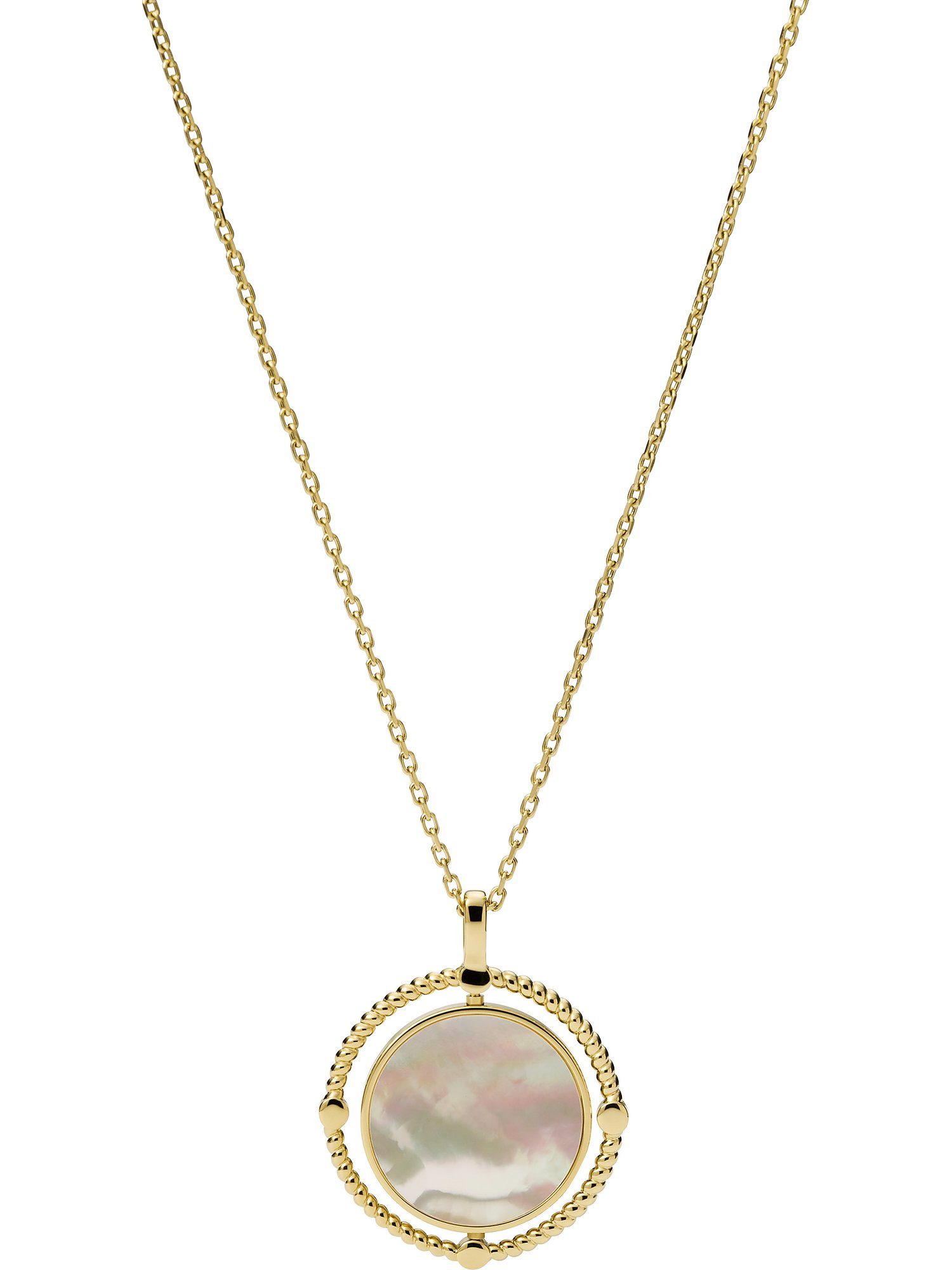 Fossil Collier Fossil Damen-Kette Edelst...