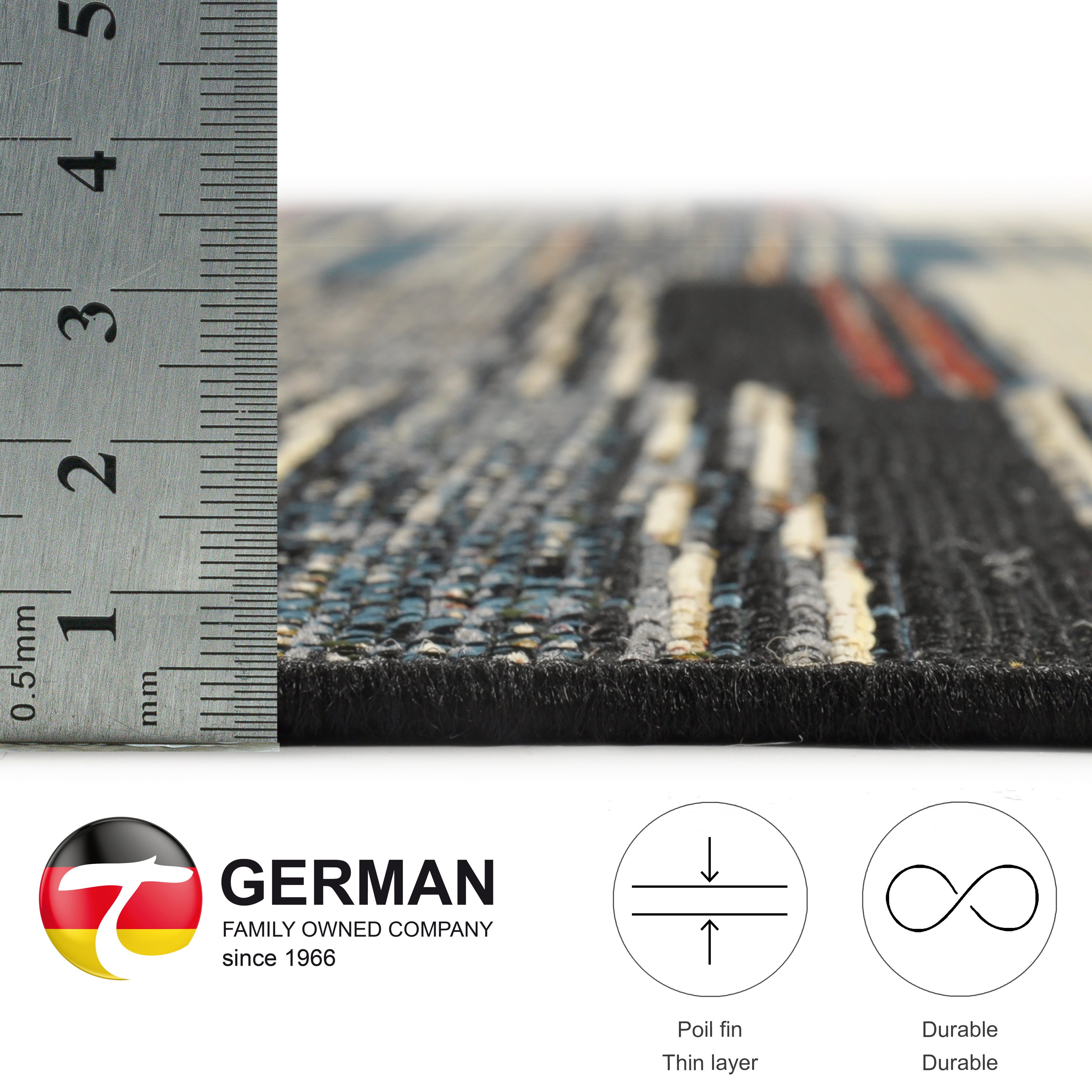 Gino Falcone Teppich Outdoor-Africa 41, rechteckig, Höhe: 5 mm, Flachgewebe, In- und Outdoor geeignet, Wohnzimmer – Bild 5 von 5