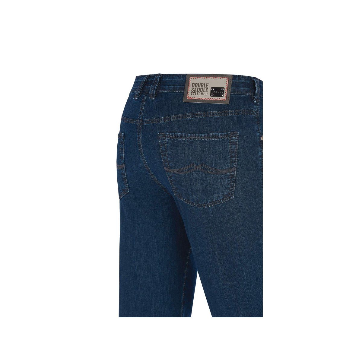Joker Straight-Jeans dunkel-grau regular (0221) (1-tlg) stone dark