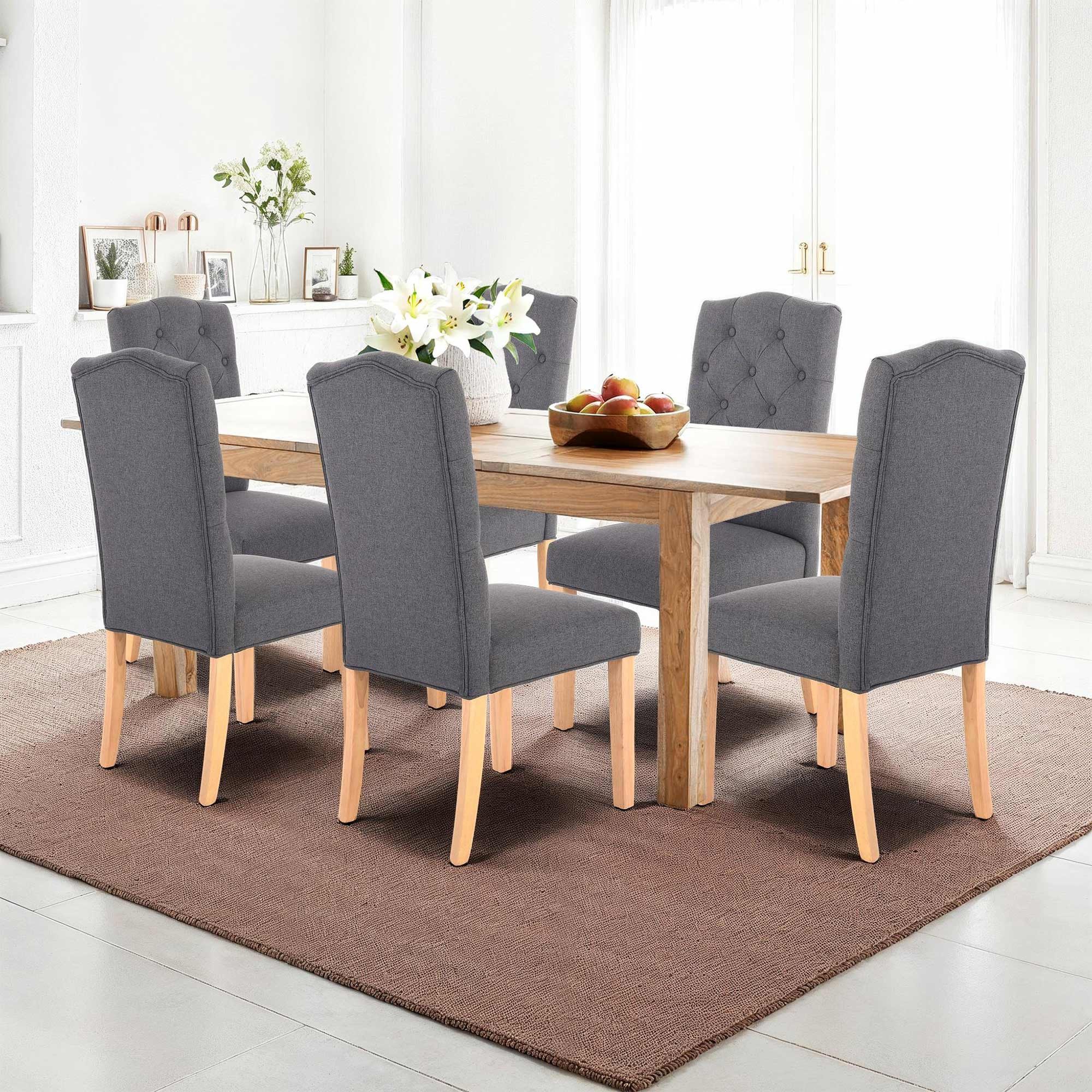 Raburg Esszimmerstuhl Polsterstuhl mit Chesterfield-Design und günstig online kaufen