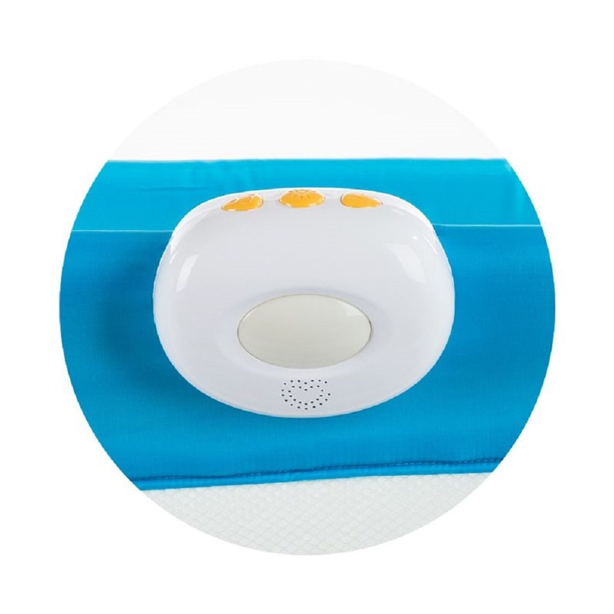 Chipolino Mobile Musik und Vibrationsbox, für Reisebetten, Laufställe und Babywippen, beruhigt Ihr Baby