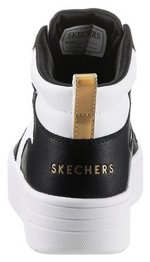 Skechers Kids COURT HIGH-SHINE KICKS Sneaker im Kontrastlook