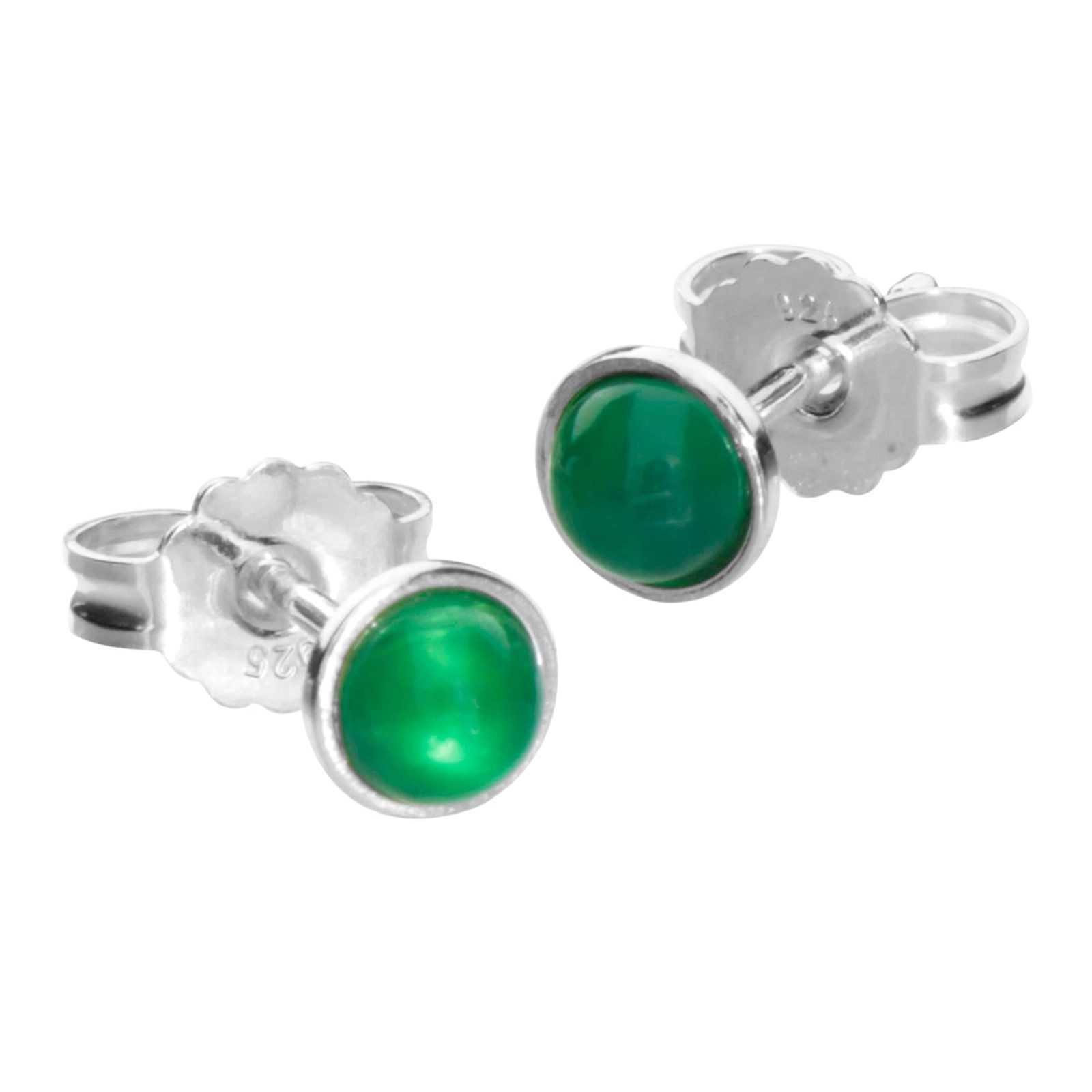 Paar Ohrstecker Ostsee-Schmuck Ohrstecker Classic 4 mm Ohrstecker Classic 4 mm