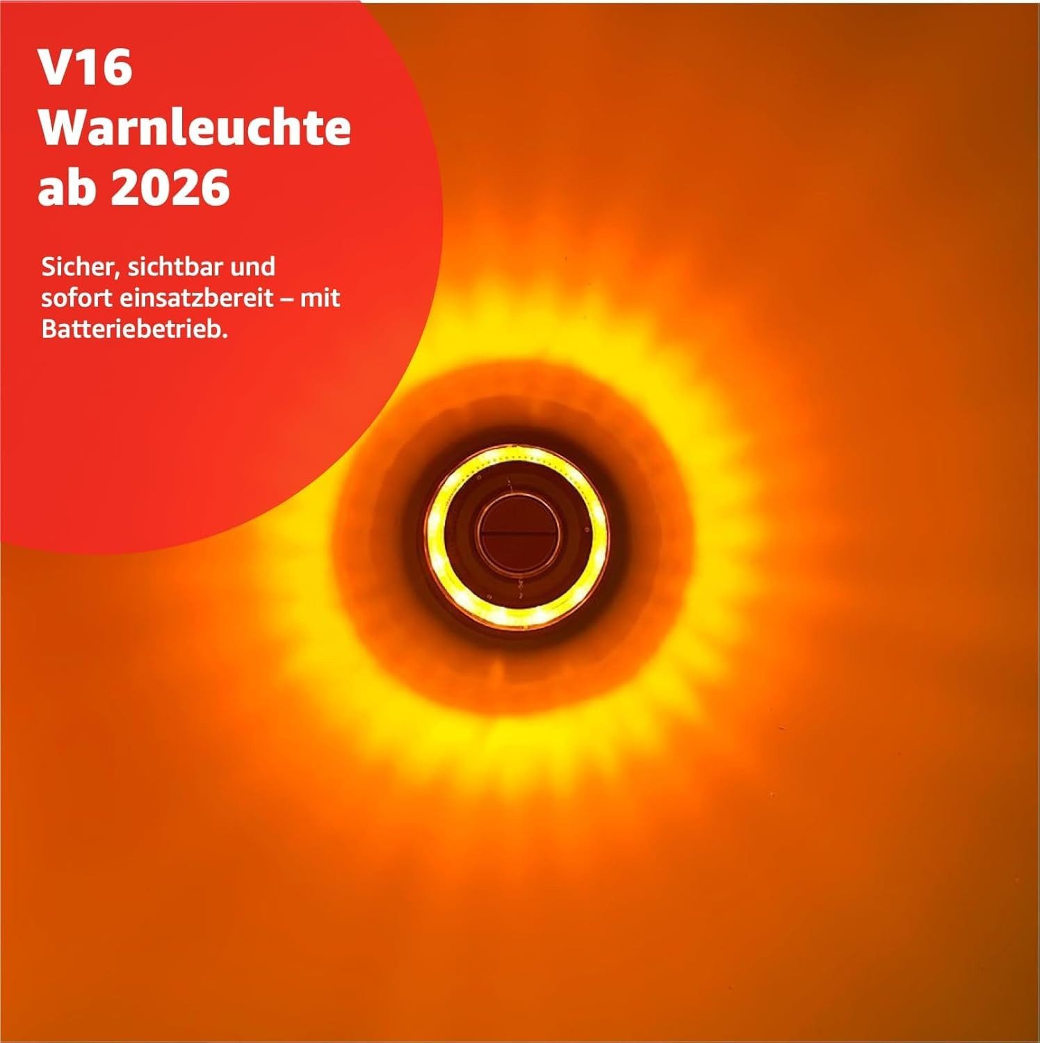 OwnWheel LED-Warndreieck V16 EU – IDADA 21020060 Notlicht – Warndreieck