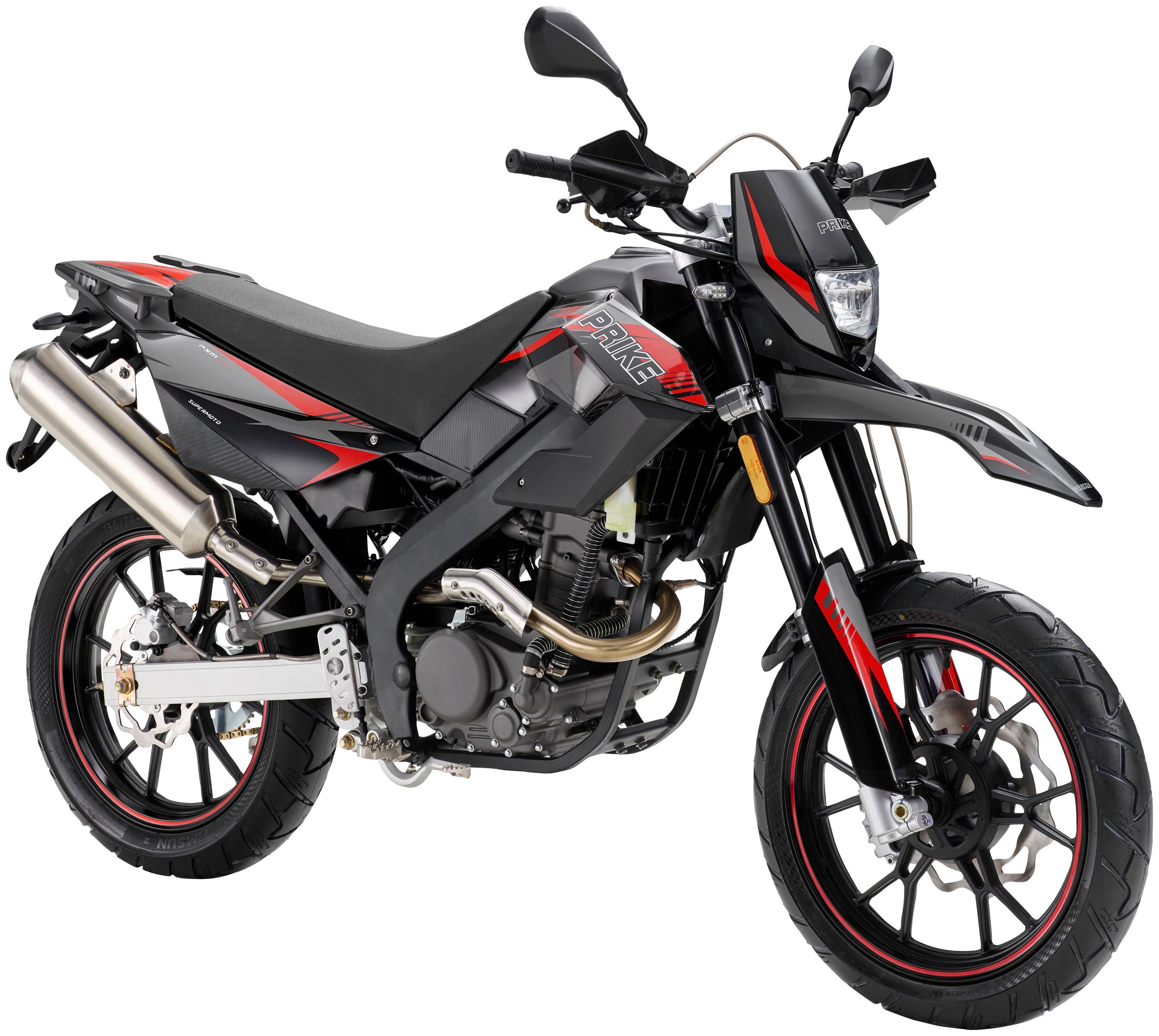 PRIKE Motorrad »PXM 125 Supermoto«, 125 ccm, 102 km/h, Euro 4,  Tageszulassung 11/20 online kaufen | OTTO