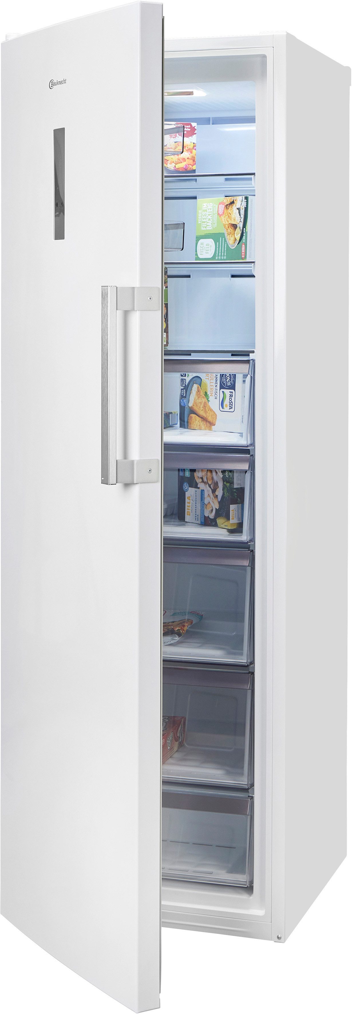 BAUKNECHT Gefrierschrank GKN W18660C, 186,5 cm hoch, 59,7 cm breit, No Frost - nie wieder abtauen