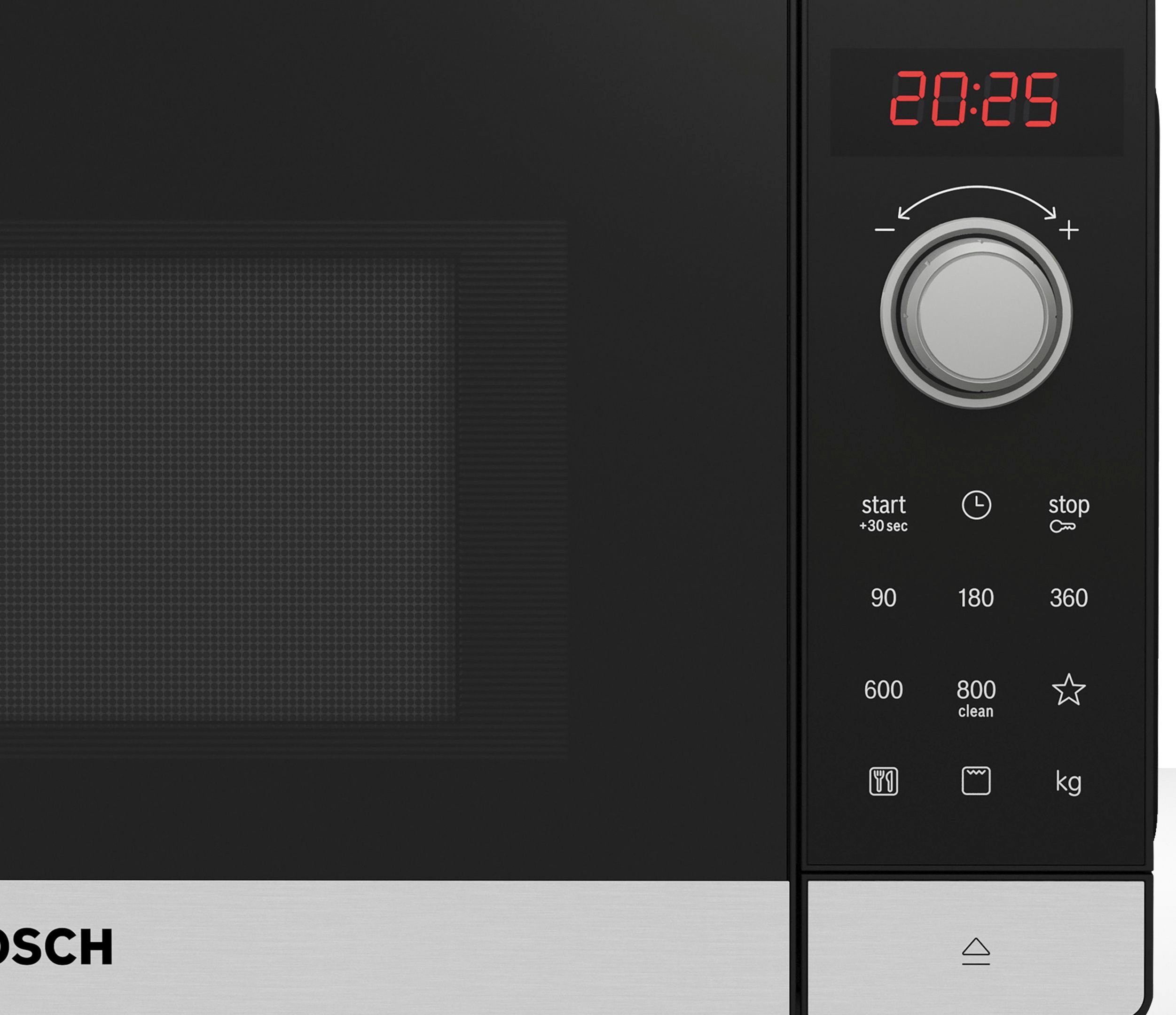 BOSCH Mikrowelle FEL023MS2, Grill, Mikrowelle, 20 l