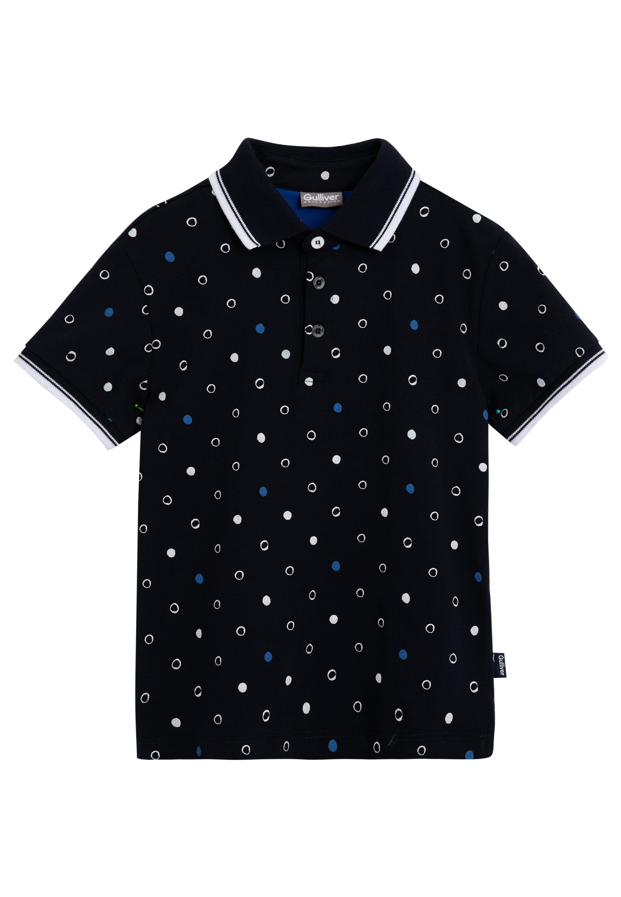 Gulliver Poloshirt mit Polka Print Dot