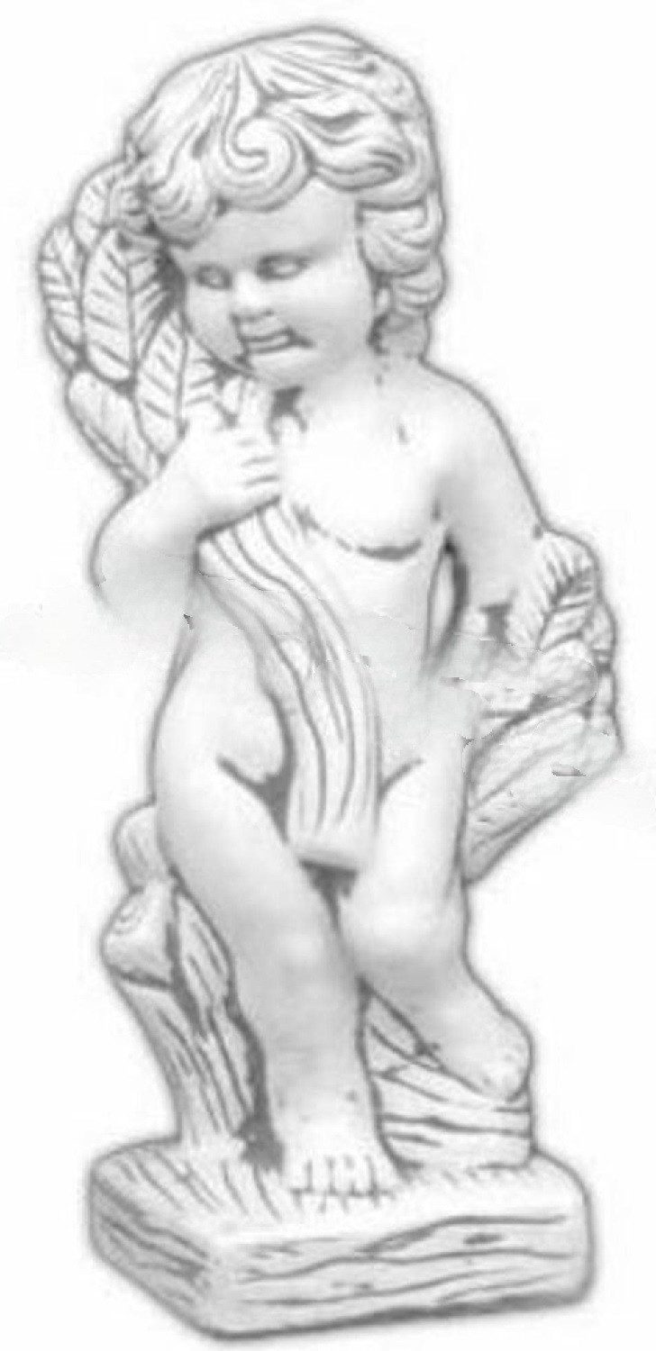 Xlmoebel Gartenfigur Neue Gartenfigur Skulptur Design Statue Dekoration 36cm Groß 399 Neu, (Artikel 399), Hergestellt in Europa