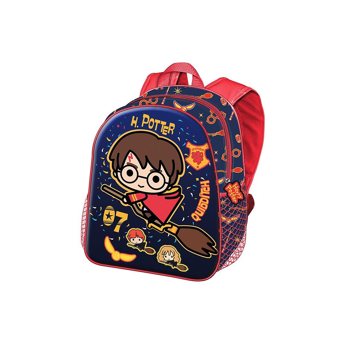 Harry Potter Kindergartentasche »Kinderrucksack 3D Harry Potter Quidditch  blau« online kaufen | OTTO