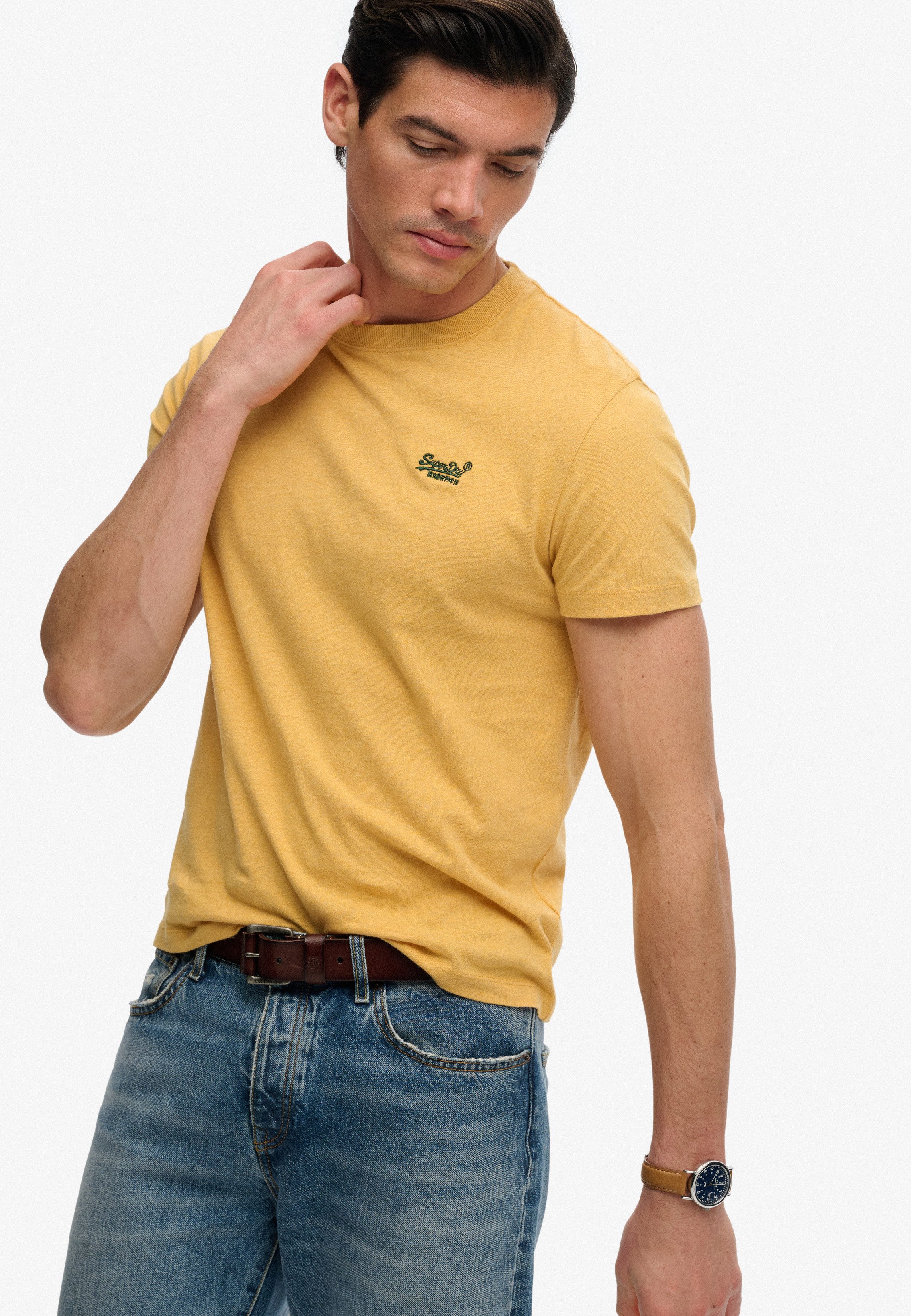 Ochre Yellow Marl/Green