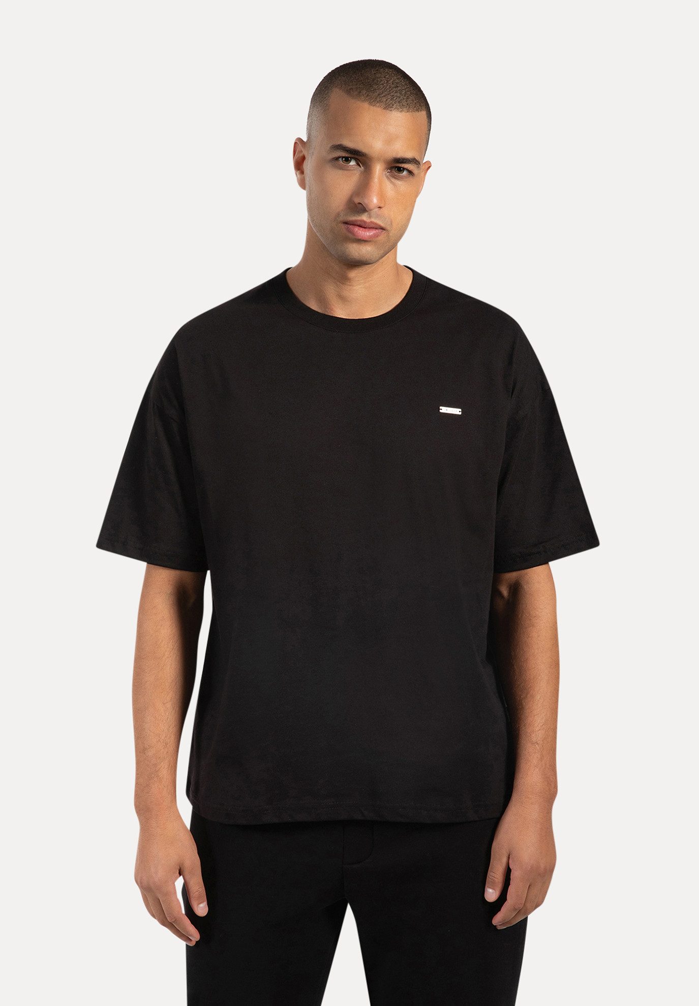 Smilodox T-Shirt Cedrik 100% Baumwolle