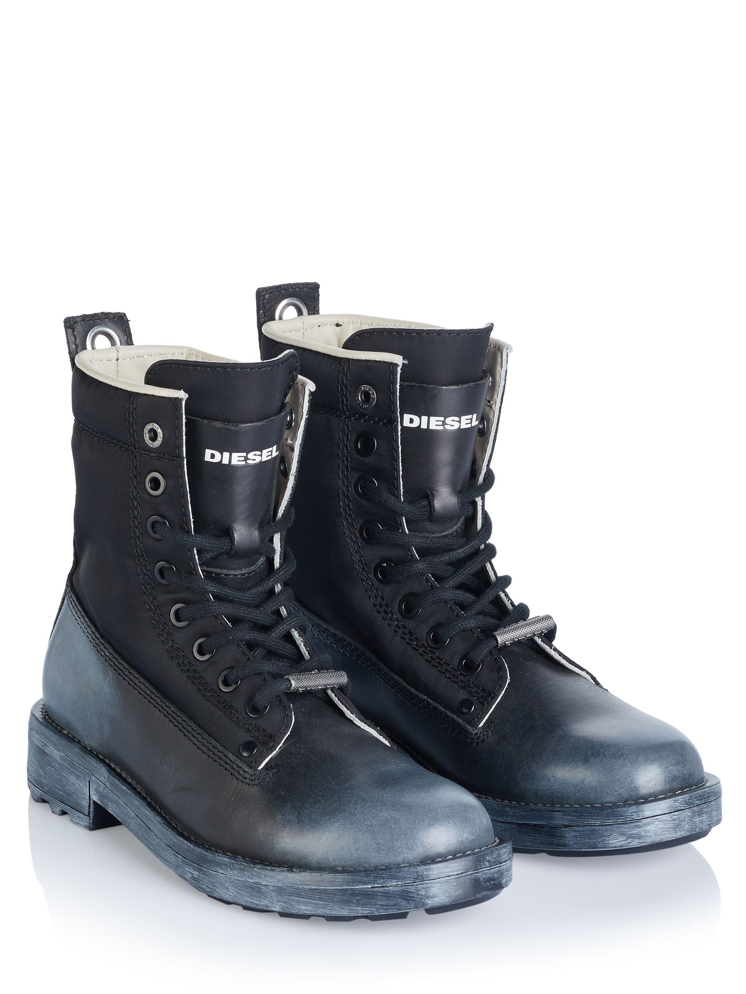 Diesel Diesel Stiefel schwarz Ankleboots